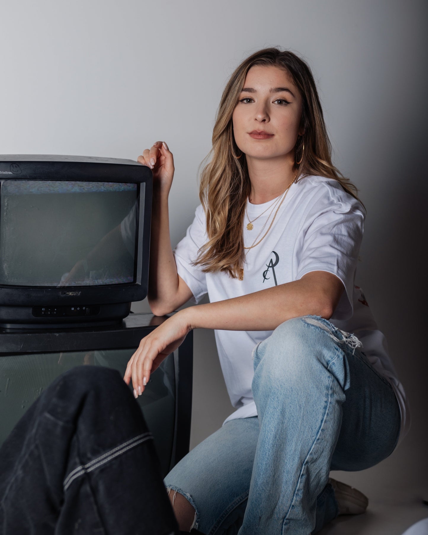 Oversized Long T-Shirt White - Basic